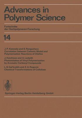 Cantow / Prins / Dall’Asta |  Advances in Polymer Science | Buch |  Sack Fachmedien