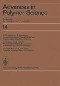 Cantow / Prins / Dall’Asta |  Advances in Polymer Science | Buch |  Sack Fachmedien