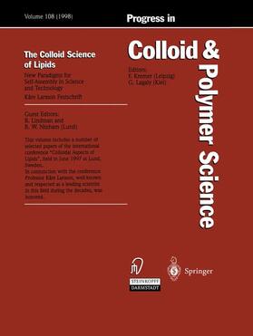  Colloid Science of Lipids | Buch |  Sack Fachmedien