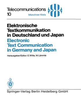  Elektronische Textkommunikation in Deutschland und Japan / Electronic Text Communication in Germany and Japan | Buch |  Sack Fachmedien