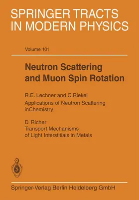  Neutron Scattering and Muon Spin Rotation | Buch |  Sack Fachmedien