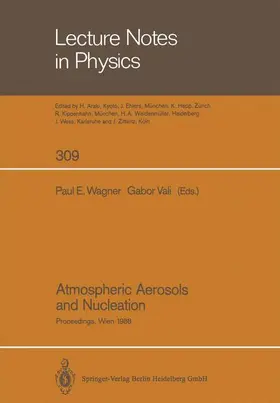 Vali / Wagner |  Atmospheric Aerosols and Nucleation | Buch |  Sack Fachmedien