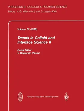  Trends in Colloid and Interface Science II | Buch |  Sack Fachmedien