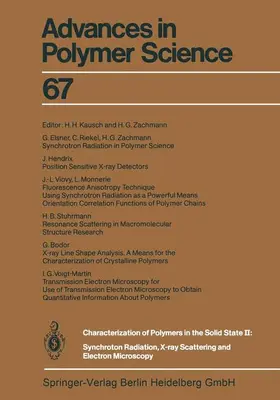 Kausch / Zachmann | Characterization of Polymers in the Solid State II | Buch | 978-3-662-15966-8 | sack.de