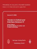  Trends in Colloid and Interface Science IV | Buch |  Sack Fachmedien