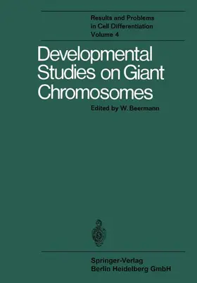 Beermann |  Developmental Studies on Giant Chromosomes | Buch |  Sack Fachmedien