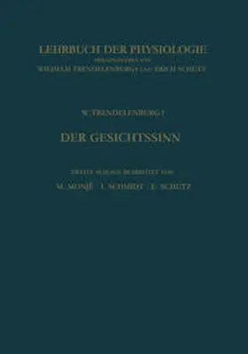 Trendelenburg / Schütz | Der Gesichtssinn Grundzüge der Physiologischen Optik | E-Book | www.sack.de
