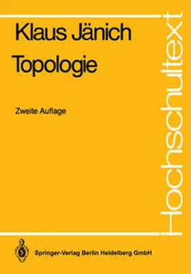 Jänich |  Topologie | eBook | Sack Fachmedien