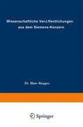 Abeldorff / Fischer / Ahrberg |  Wissenschaftliche Veröffentlichungen aus dem Siemens-Konzern | Buch |  Sack Fachmedien
