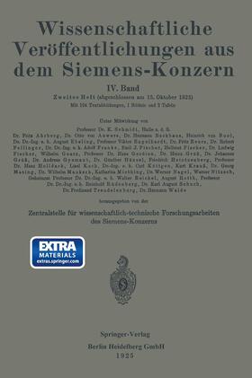 Boul / Gerdien / Dillan |  Wissenschaftliche Veröffentlichungen aus dem Siemens-Konzern | Buch |  Sack Fachmedien