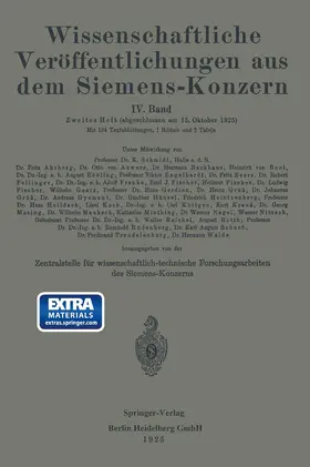 Boul / Gerdien / Dillan |  Wissenschaftliche Veröffentlichungen aus dem Siemens-Konzern | Buch |  Sack Fachmedien