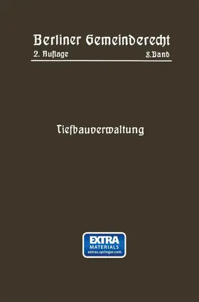 Tiefbauverwaltung | Buch | 978-3-662-22971-2 | www.sack.de