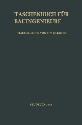 Agatz / Schleicher |  Taschenbuch für Bauingenieure | Buch |  Sack Fachmedien