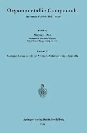 Dub |  Organometallic Compounds | Buch |  Sack Fachmedien