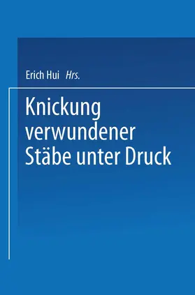 Hui |  Knickung verwundener Stäbe unter Druck | Buch |  Sack Fachmedien