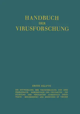 Doerr |  Handbuch der Virusforschung | Buch |  Sack Fachmedien