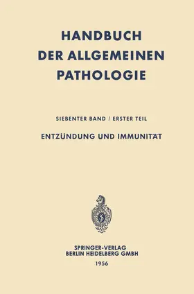 von Albertini / Altmann / Butenandt |  Entzündung und Immunität | Buch |  Sack Fachmedien
