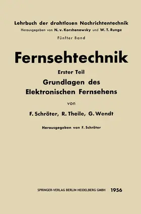 Fernsehtechnik | Buch | 978-3-662-23704-5 | www.sack.de