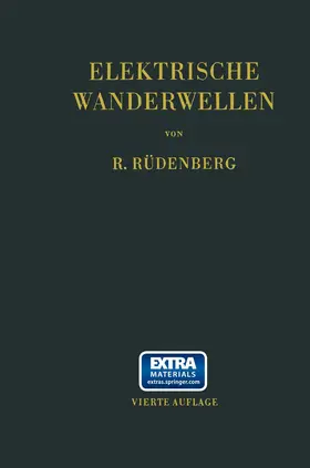 Rüdenberg | Elektrische Wanderwellen | Buch | 978-3-662-23775-5 | www.sack.de