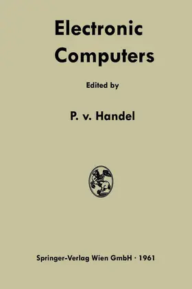 von Handel | Electronic Computers | Buch | 978-3-662-23789-2 | www.sack.de
