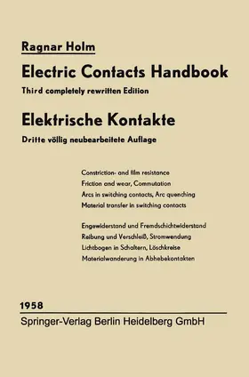 Holm |  Elektrische Kontakte / Electric Contacts Handbook | Buch |  Sack Fachmedien