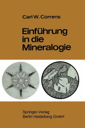 Correns / Zemann |  Einführung in die Mineralogie | Buch |  Sack Fachmedien