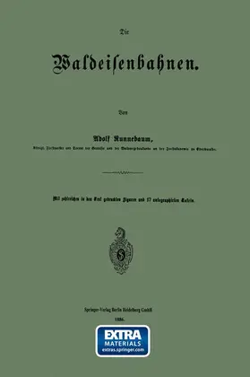Runnebaum |  Die Waldeisenbahnen | Buch |  Sack Fachmedien