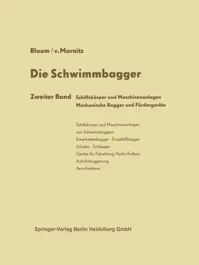 Blaum / von Marnitz |  Die Schwimmbagger | Buch |  Sack Fachmedien