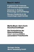 Meyer / Rummelfänger / Aurin |  Die Schlüpfdrüse der Geburtshelferkröte (Alytes o. obstetricans [LAURENTI]) und anderer Froschlurche | Buch |  Sack Fachmedien