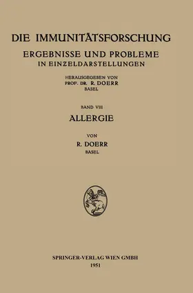 Doerr |  Allergie | Buch |  Sack Fachmedien