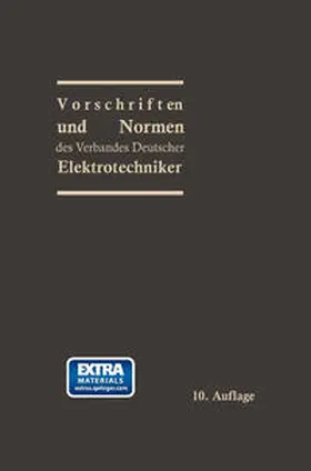 Dettmar |  Vorschriften und Normen des Verbandes Deutscher Elektrotechniker | eBook | Sack Fachmedien