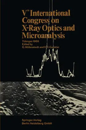 Möllenstedt |  Vth International Congress on X-Ray Optics and Microanalysis / V. Internationaler Kongreß für Röntgenoptik und Mikroanalyse / Ve Congrès International sur l'Optique des Rayons X et la Microanalyse | eBook | Sack Fachmedien