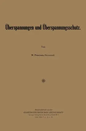 Petersen |  Überspannungen und Überspannungsschutz | eBook | Sack Fachmedien