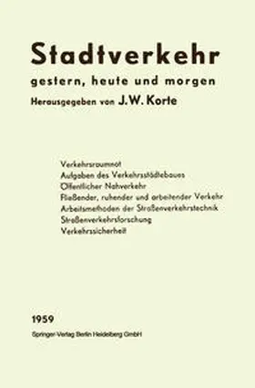 Hollatz / Korte |  Stadtverkehr | eBook | Sack Fachmedien