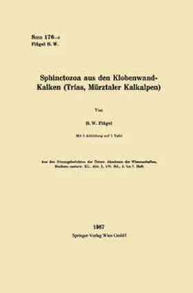 Flügel |  Sphinctozoa aus den Klobenwand-Kalken (Trias, Mürztaler Kalkalpen) | eBook | Sack Fachmedien