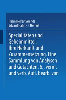 Arends |  Spezialitäten und Geheimmittel | eBook | Sack Fachmedien