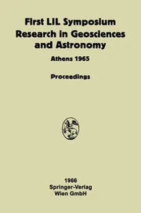 Malina |  Proceeding of the First Lunar International Laboratory (LIL) Symposium Research in Geosciences and Astronomy | eBook | Sack Fachmedien