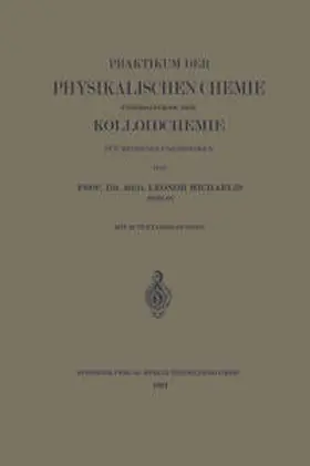 Michaelis | Praktikum der physikalischen Chemie | E-Book | www.sack.de