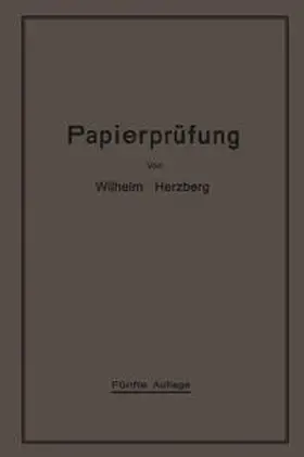 Herzberg | Papierprüfung | E-Book | www.sack.de