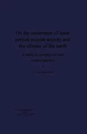 Pettersson |  On the occurrence of lunar periods in solar activity and the climate of the earth | eBook | Sack Fachmedien