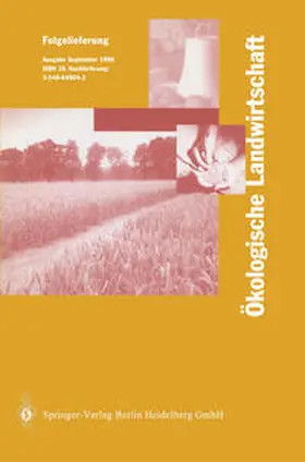Lünzer / Vogtmann |  Ökologische Landwirtschaft | eBook | Sack Fachmedien