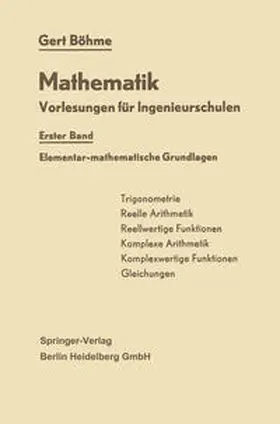 Böhme |  Mathematik | eBook | Sack Fachmedien