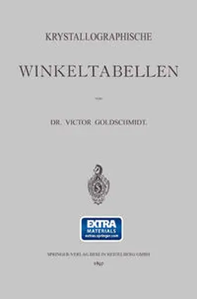 Goldschmidt | Krystallographische Winkeltabellen | E-Book | sack.de