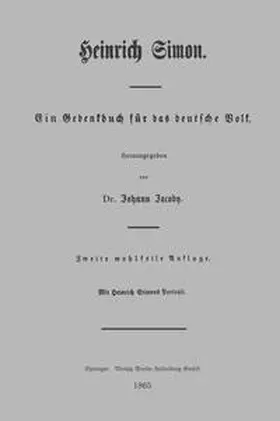 Jacoby |  Heinrich Simon | eBook | Sack Fachmedien