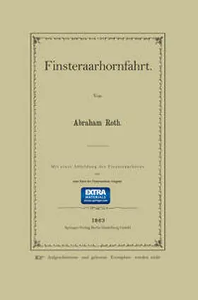 Roth |  Finsteraarhornfahrt | eBook | Sack Fachmedien