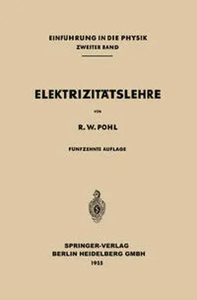 Pohl |  Elektrizitätslehre | eBook | Sack Fachmedien