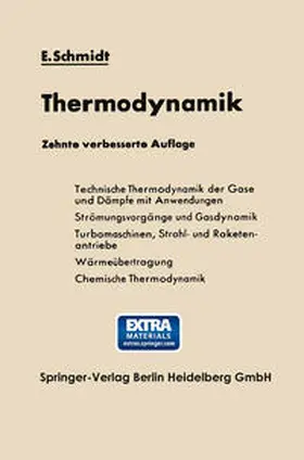 Schmidt |  Einführung in die Technische Thermodynamik und in die Grundlagen der chemischen Thermodynamik | eBook | Sack Fachmedien