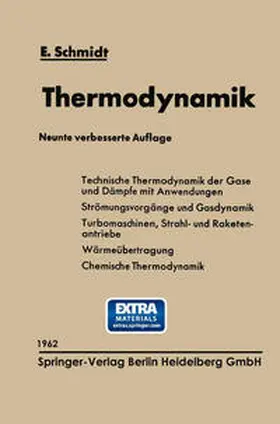 Schmidt |  Einführung in die Technische Thermodynamik und in die Grundlagen der chemischen Thermodynamik | eBook | Sack Fachmedien