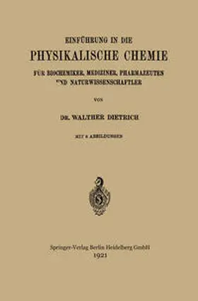 Dietrich |  Einführung in die Physikalische Chemie | eBook | Sack Fachmedien