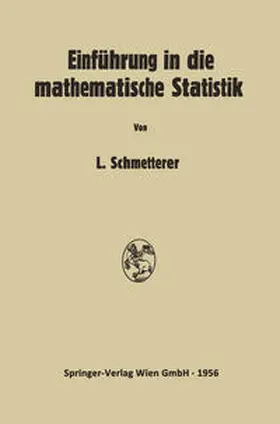 Schmetterer | Einführung in die Mathematische Statistik | E-Book | www.sack.de